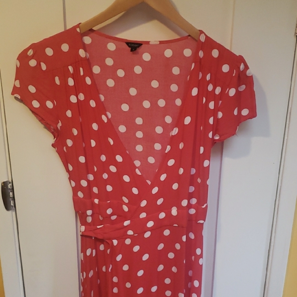 Polka Dot Red Dress